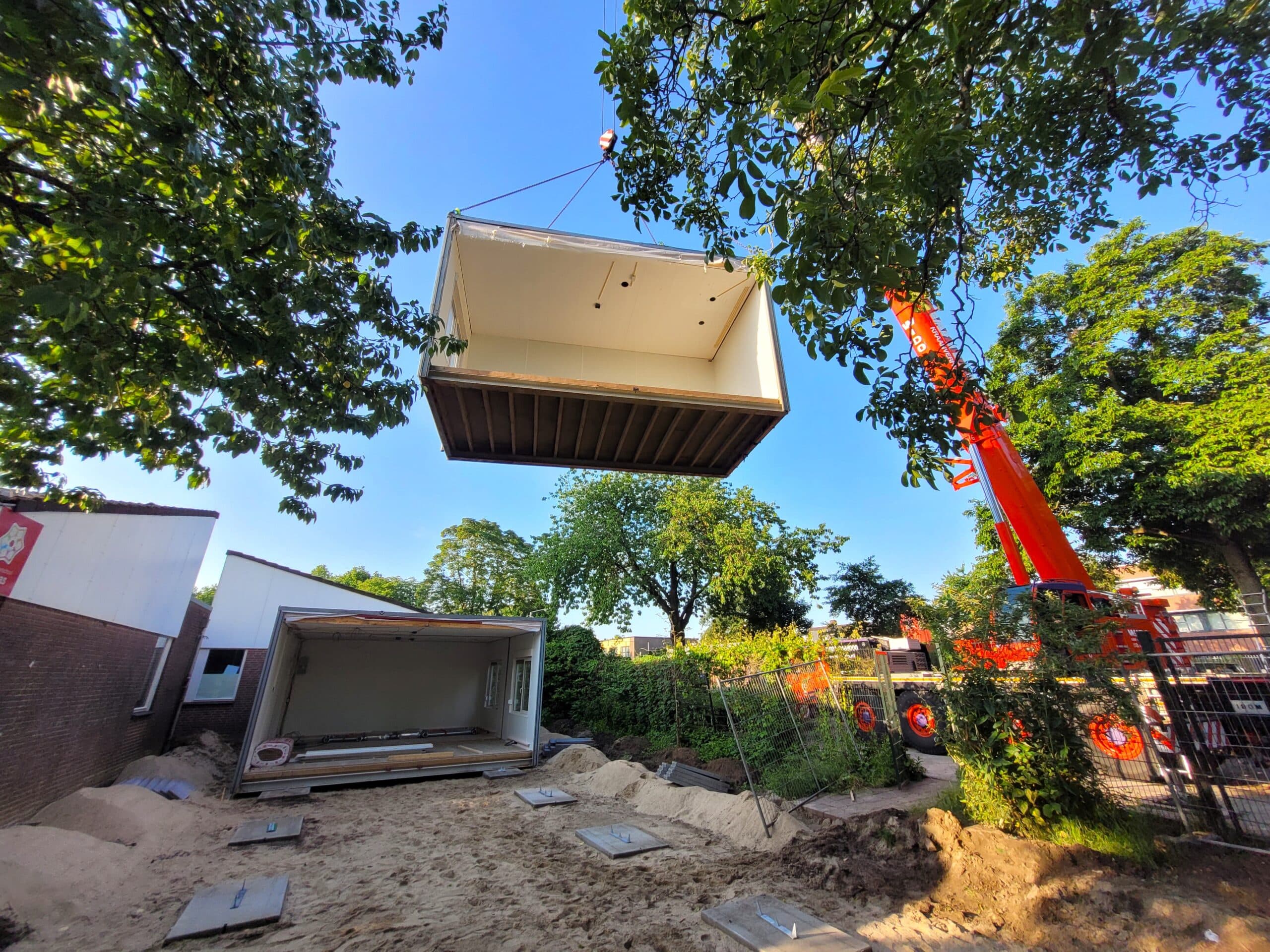 Screenshot van het project voor Unit Bouw Projecten